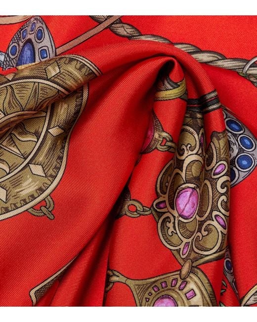 Sciarpa di Versace in Red
