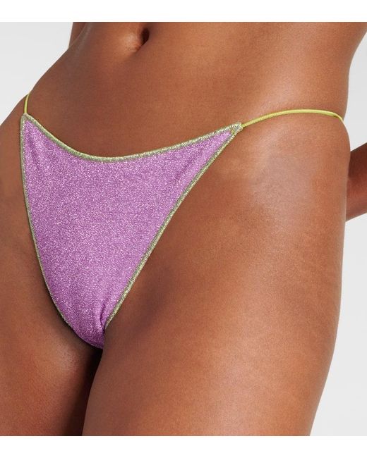 Oseree Purple Bikini Lumiere