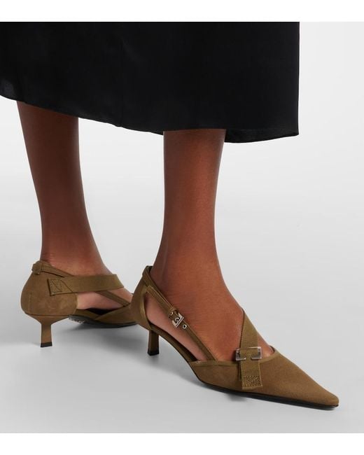 Pumps di Prada in Brown