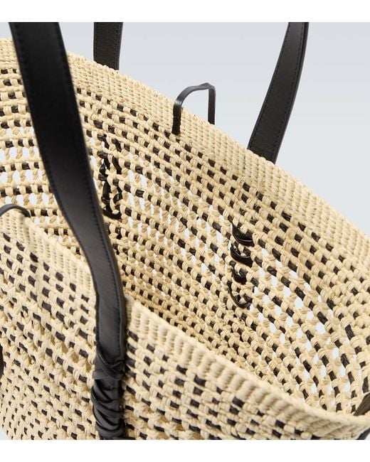 Loewe Metallic Paula's Ibiza Medium Basket Bag for men
