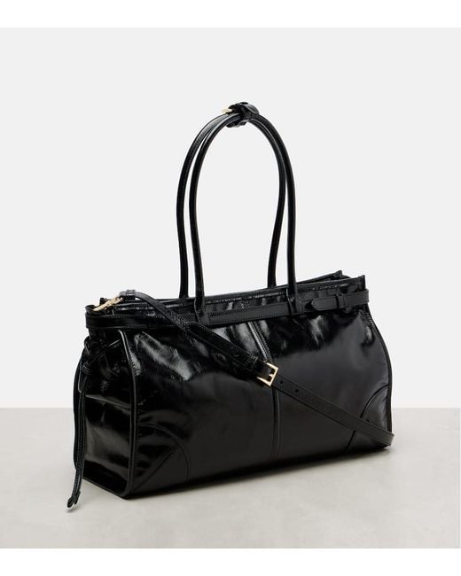 Prada Black Schultertasche Bonnie Large Aus Leder