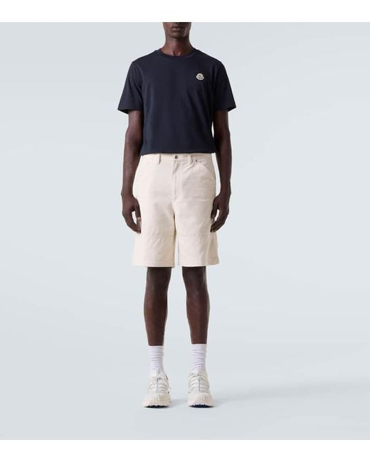 Moncler Black Set Of 3 Cotton Jersey T-Shirts for men