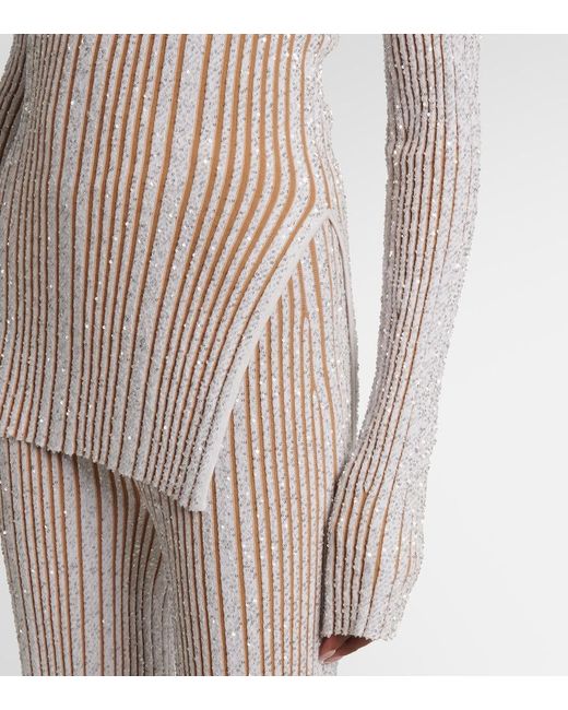 Pull Raye A Sequins Missoni en coloris Natural