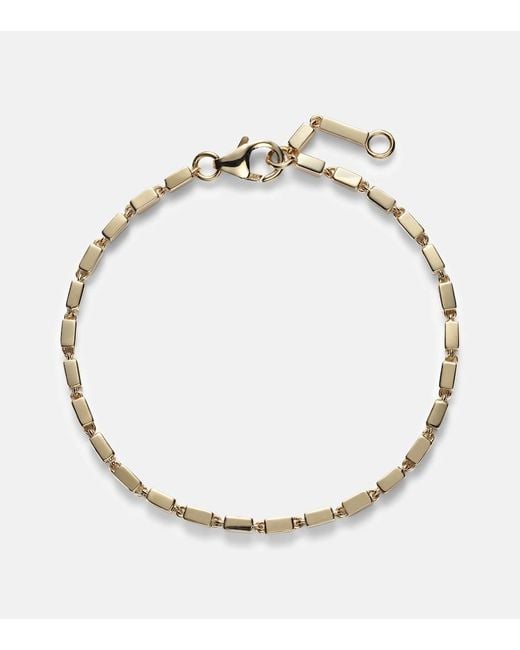 Suzanne Kalan Metallic Block-Chain Medium 18Kt Bracelet
