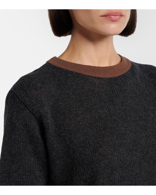 Prada Black Cashmere Sweater