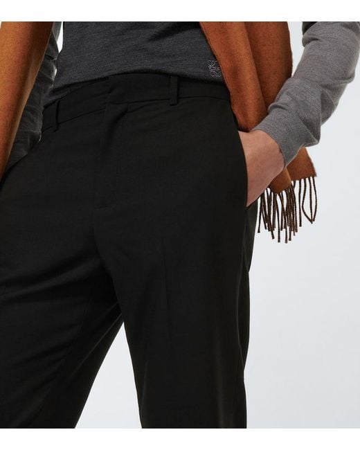 Loewe Hose Aus Wolle in Black für Herren