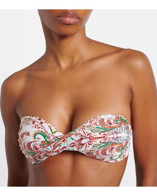 Melissa Odabash Pink Bikini-Oberteil Martinique