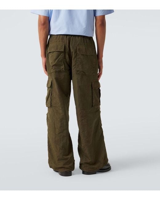 Comme des Garçons Green Cargo Pants for men