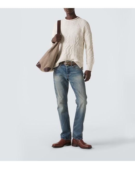 Pullover di RRL in Natural da Uomo