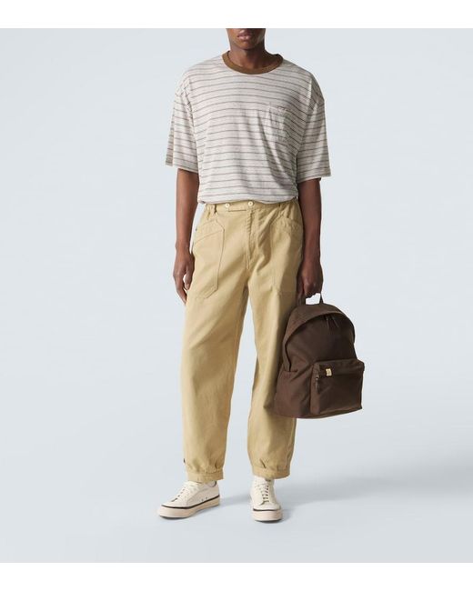 Pullover Mondo Border di Visvim in White da Uomo