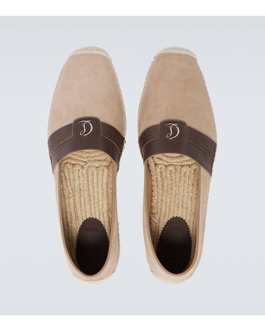 Christian Louboutin Espadrilles Alfarica Aus Leder in White für Herren