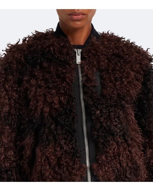 Sacai Black Oversized Bomber Jacket