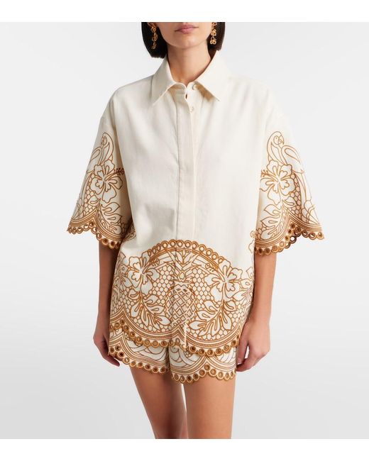 Camicia Como di Zimmermann in Natural
