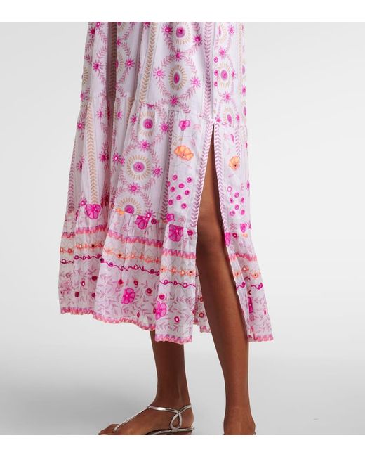 Abito Midi di Juliet Dunn in Pink