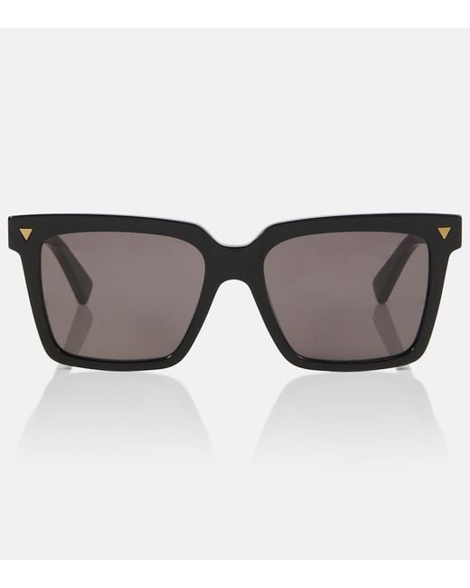 Bottega Veneta Brown Soft Square Sunglasses