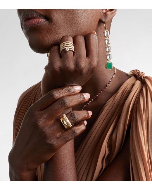 SHAY White Orbit 18Kt Ring With Diamonds