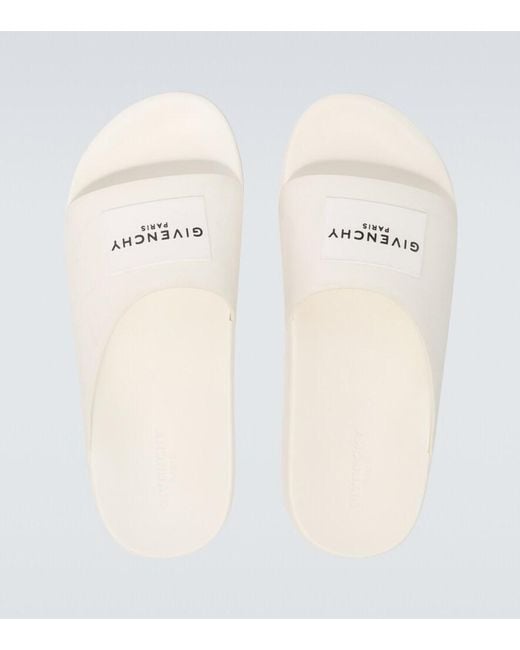 Givenchy White Label Slides for men