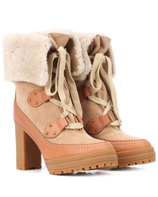 see by chloe suede boots