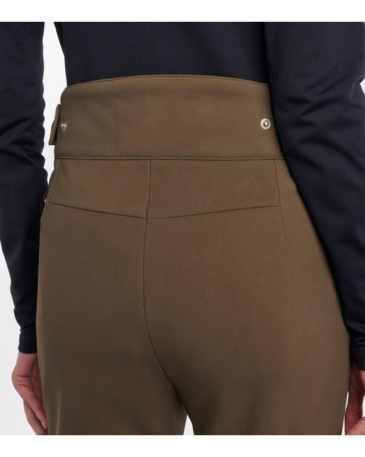 Yves Salomon Brown Flared Ski Pants