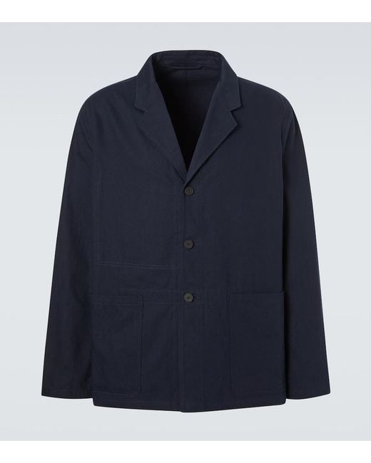 Studio Nicholson Blue Denim Jacket for men