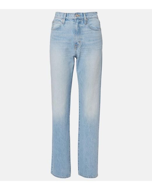 SLVRLAKE Denim Blue London Straight Jeans