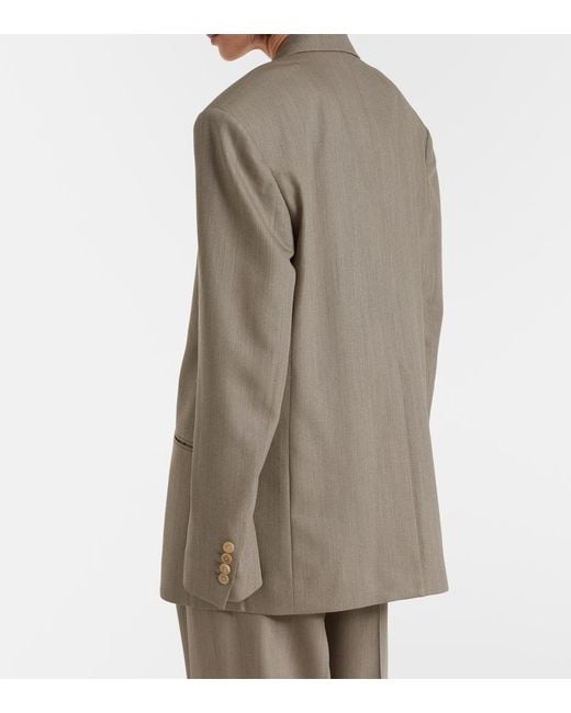 Calvin Klein Brown Avery Wool-Blend Jacket