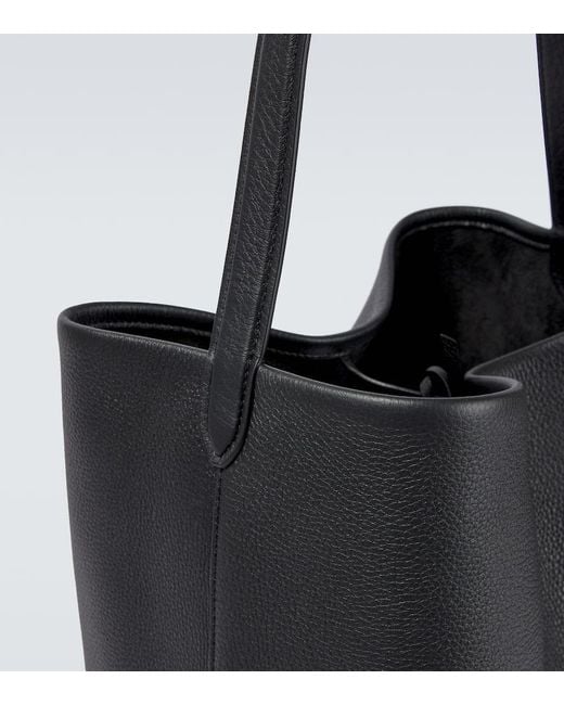The Row Tote Bag N/S Park Large Aus Leder in Black für Herren