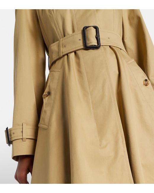 Burberry Natural Cotton Trench Coat