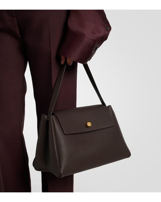 Khaite Brown Tote Bag Audrey Aus Leder