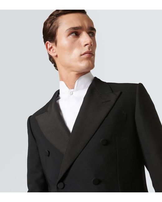 Camisa De Esmoquin De Algodon Loro Piana de hombre de color White