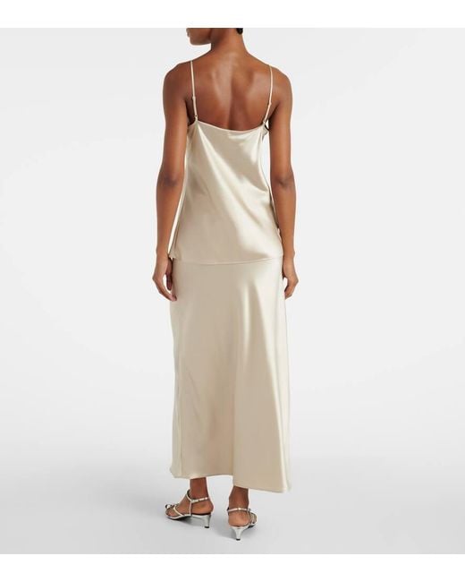 Joseph White Clea Silk Satin Camisole