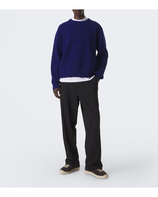 Jil Sander Brown Suede Sneakers for men