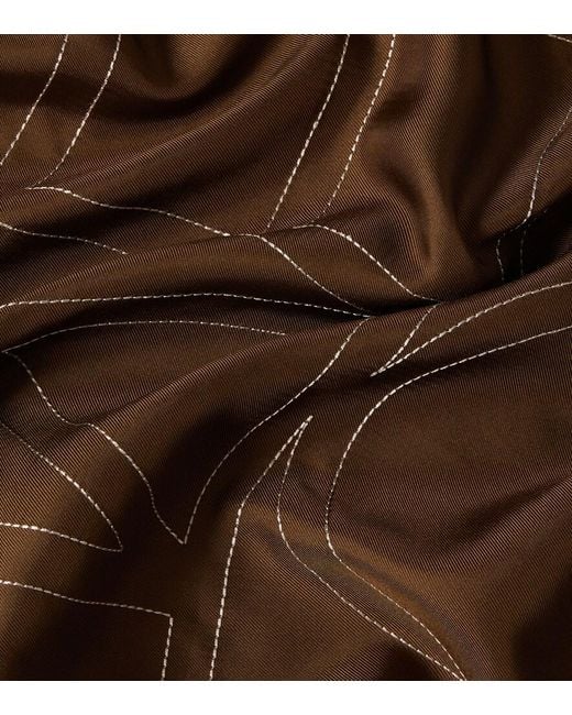 Sciarpa Monogram di Totême  in Brown