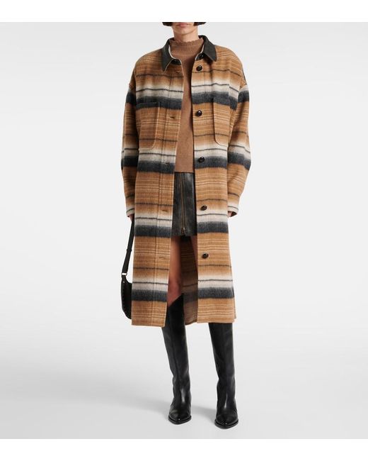 Isabel Marant Natural Djila Coat