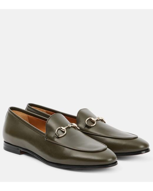 Gucci Green Jordaan Loafer