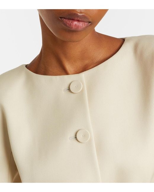 Chloé Natural Virgin Wool Jacket