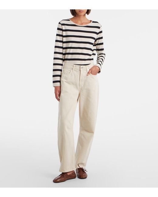 Citizens of Humanity Natural Miro Barrel-Leg Jeans