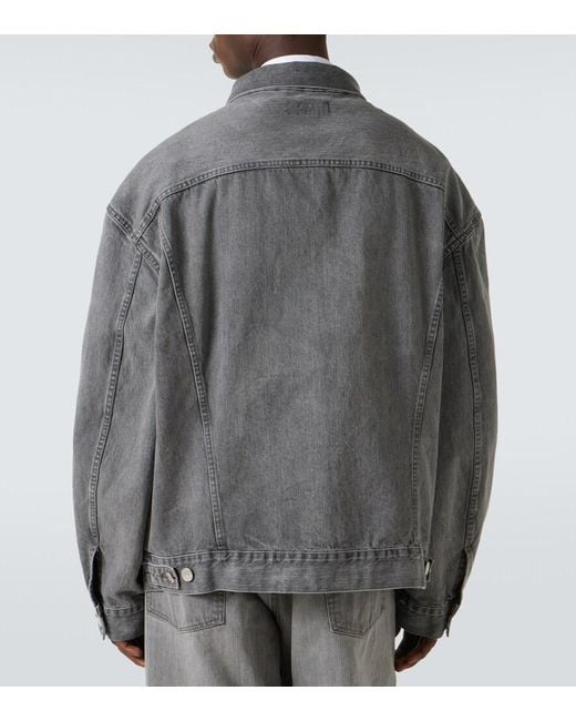 Junya Watanabe Gray X Levi's Denim Jacket for men