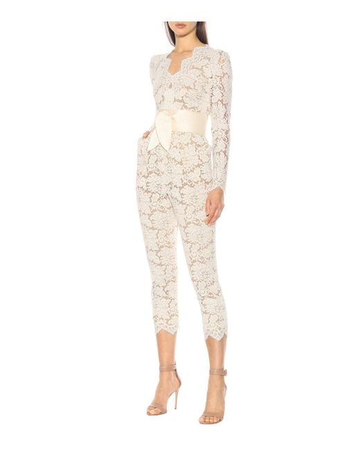 stella mccartney lace jumpsuit
