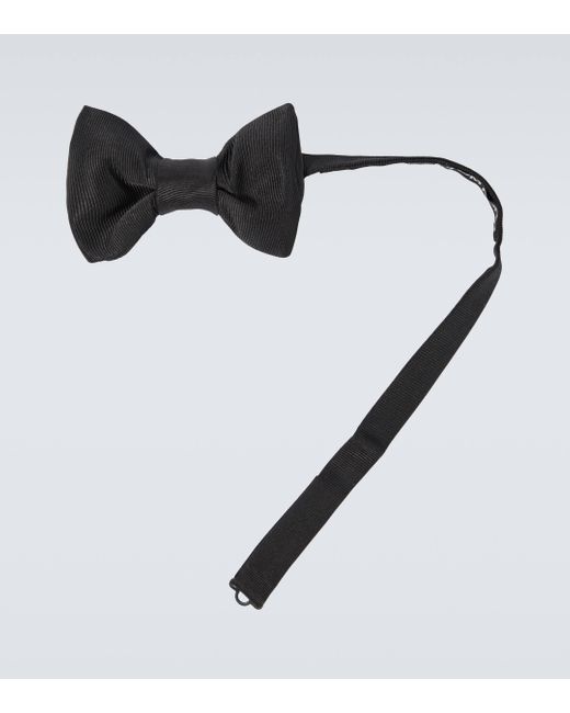 Tom Ford Black Silk Bow Tie for men