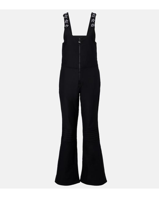 Perfect Moment Black Jg Flared Ski Salopettes