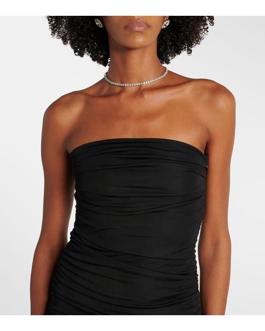 Abito Lungo Liya di Staud in Blue