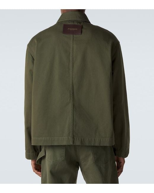 J.W. Anderson Green Denim Jacket for men