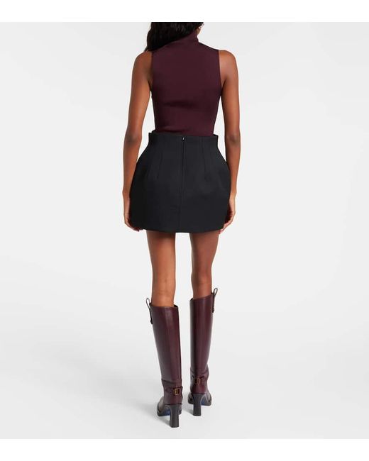Wardrobe NYC Black Minirock Rhw