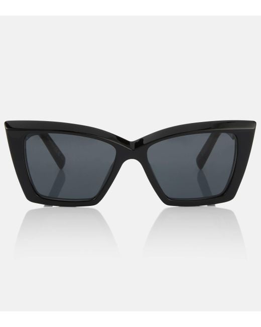 Saint Laurent Black Sl 657 Cat-eye Sunglasses