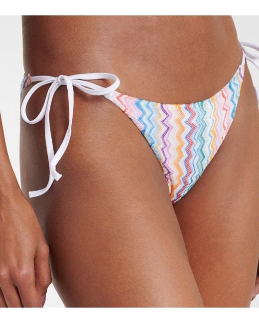 Bikini Zigzag Missoni en coloris White