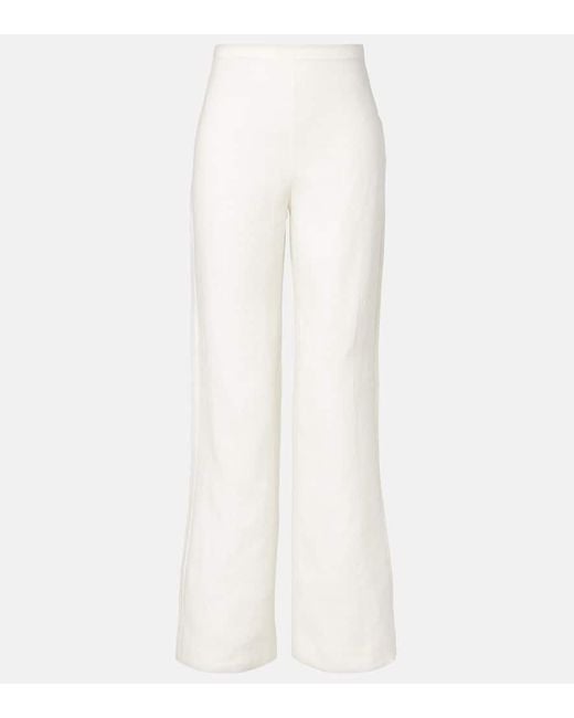 Pantaloni Regular Ilride di Faithfull The Brand in White