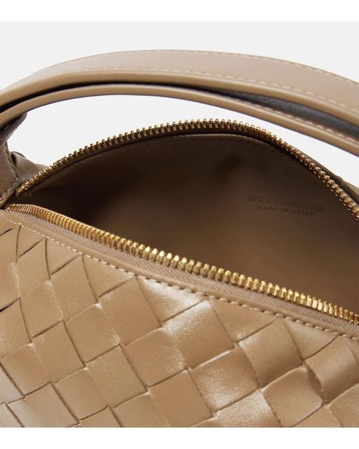 Bottega Veneta Brown Schultertasche Wallace Aus Leder