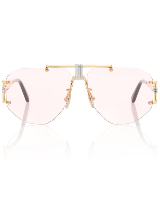 Céline Pink Oversize-Sonnenbrille