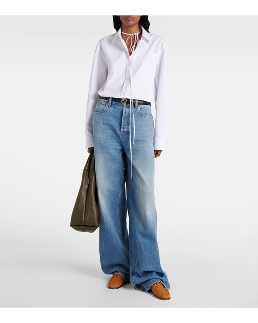 Gucci Brown Gigi Horsebit-Detailed Suede Loafers